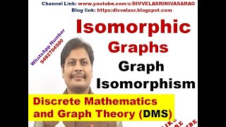 PART1 ISOMORPHISM  ISOMORPHIC GRAPHS  ISOMORPHISM BETWEEN TWO GRAPHS IN GRAPH THEORY [upl. by Adnilema]