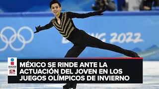 Donovan Carrillo llega a la final de patinaje artístico en Beijing 2022 [upl. by Smalley233]