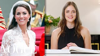 The Crown’s Meg Bellamy Breaks Down Kate Middleton’s Most Iconic Looks  Life in Looks  Vogue [upl. by Adiahs]