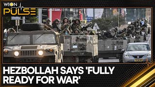 IsraelPalestine war Hezbollahs powerful military wing extends support to Hamas  WION Pulse [upl. by Farhi]