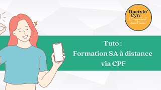 Tuto  Inscription à la formation SA à distance via le Compte Personnel de Formation CPF [upl. by Euqinom]