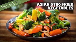 Asian stir fried vegetables [upl. by Solorac]