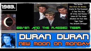 Duran Duran  New moon on Monday  lyrics video [upl. by Oluap]