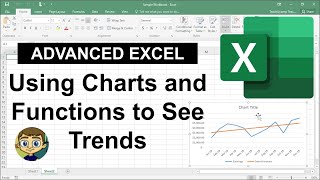 Advanced Excel Using Charts and Functions to See Trends [upl. by Gothart]