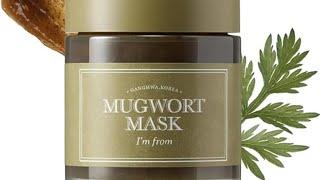 Im from Mugwort mask Review koreanskincare Imfrom [upl. by Grosvenor978]