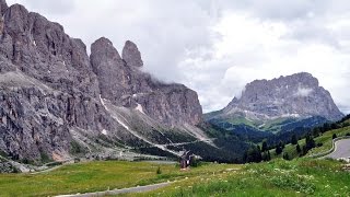 Passo Gardena  Tour Gardasee  Dolomiten  Südtirol 2014 [upl. by Bravar]