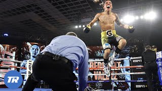 Oscar Valdez with the Knockout of the Year Over Miguel Berchelt Wins Belt [upl. by Astrid]