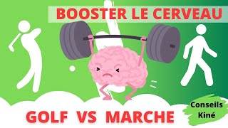 🏌Golf et marche à pied  comment stimuler le cerveau des séniors [upl. by Ahcila992]