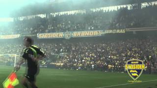 Sydsiden Sangtekst Yellow Blue Army Sid Ned [upl. by Pfosi175]