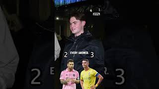 MESSI v RONALDO quiz WHO HAS MORE 🧠 shorts [upl. by Gisela]