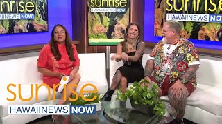 Tattoo artists join HNN morning Sunrise to discuss about for around this Friday Pacific Ink amp Art [upl. by Evangeline]