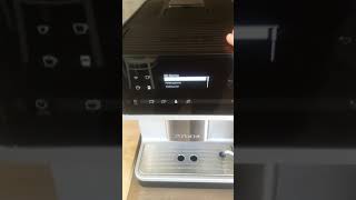 Miele CM 6100 Service Menü KDService  Fehlerspeicher abfragen [upl. by Arron]