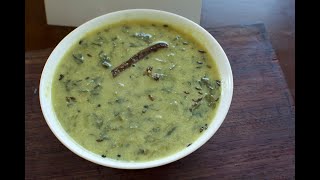 ದಂಟಿನ ಸೊಪ್ಪಿನ ಮಜ್ಜಿಗೆ ಹುಳಿ  dantina soppina majjige huli  amaranth leaves recipe [upl. by Asert]