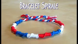 TUTO Bracelet rond spirale SUPER FACILE pour débutants [upl. by Nickles151]