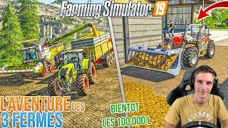 LAVENTURE DES 3 FERMES  POUR BIENTOT LES 100 000 DE LAIT [upl. by Notserp122]