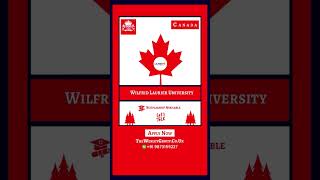 🎥 Study in Canada with Wilfred Laurier University 🇨🇦 [upl. by Hekking]