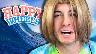 SURFER VOICE quotBROBUSCUSquot PLAYS HAPPY WHEELS [upl. by Owain479]