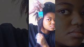 Moisturize treatment for dry hair relaxedhair haircare youtubecreatorcommunity [upl. by Alikat]