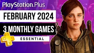 PlayStation Plus Essential February 2024 Monthly Games  PS Plus February 2024 [upl. by Zamir164]