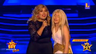 Christina Aguilera con Adele  Hurt Yo Soy Kids Peru 2020 [upl. by Ymot]