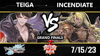 DTN 2023 GRAND FINALS  Teiga Avatar Belial Vs Incendiate Beelzebub Granblue Fantasy Versus [upl. by Erual]