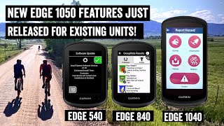 Garmin Edge 5408401040 Big Feature Beta Full Details [upl. by Yatnuahc]