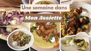 Une semaine dans mon assiette VEGAN pour 35€ [upl. by Sheepshanks]