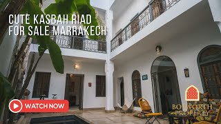 Cute Kasbah Riad For Sale Marrakech [upl. by Giff]