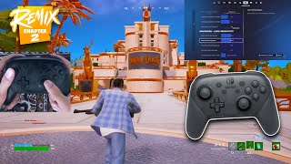 Nintendo Switch Fortnite Chapter 2 Remix Handcam Gameplay  BEST SWITCH SETTINGS [upl. by Akyeluz]