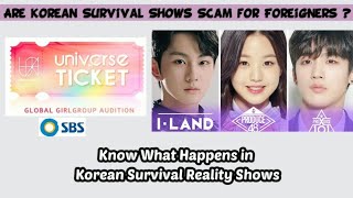 SBS Universe Ticket Global Girl Group Audition Update🔵Hindi Subtitles🔵Korean Survival Show [upl. by Einnahc]