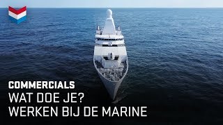 Wat doe je  Defensie commercial Marine [upl. by Seessel3]