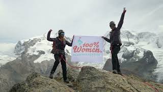 The Twin Climbers Conquer Riffelhorn  A Journey Beyond Limits [upl. by Kcajyllib159]