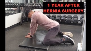 1 Year After Hernia Surgery Another Hernia 🤦🏻‍♂️ amp Stretches to Help [upl. by Eelyr987]