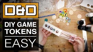 How To Make Your Own DampD Tokens DIY DampD [upl. by Buchalter252]