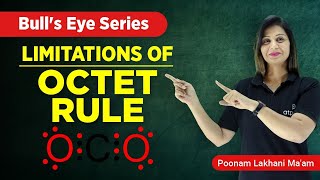 Limitations of Octet Rule  Chemical Bonding Class 11  IIT JEENEET  Poonam mam  ATP STAR KOTA [upl. by Tarrah]