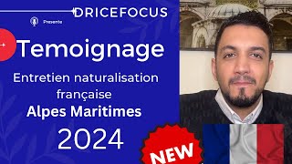 Nationalité française 2024  entretien assimilation naturalisation  Témoignage [upl. by Flaherty]