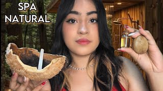 ASMR te hago un SPA en el bosque 🌲🍃 [upl. by Head]