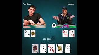 Phil Hellmuth vs Tom Dwan 400000 HeadsUp [upl. by Kalam147]