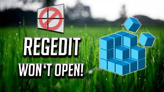 RegEdit Will Not Open In Windows 10 FIX Solution [upl. by Nadroj]