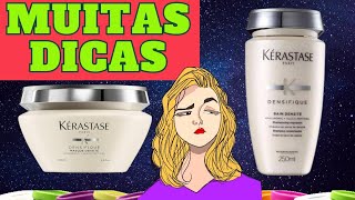 UMA VERDADE SOBRE A LINHA DENSIFIQUE KERASTASE [upl. by Honey]