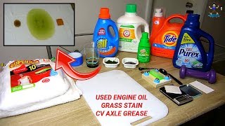 Which Laundry Detergent Works Best Remove Stains The Most Find Out [upl. by Zeiler]