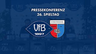 Pressekonferenz nach dem Spiel VfB Oldenburg  SV DrochtersenAssel am 17032024 [upl. by Parke690]