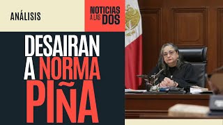 NoticiasALasDos ¬ Piña aprovecha último informe para atacar Reforma Judicial Poderes la desairan [upl. by Melena]