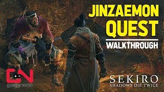 Sekiro Jinzaemon Quest  Surgeons Bloody Letter  Shamisen Warrior  Walkthrough [upl. by Nicky]