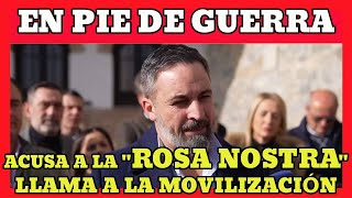 ¡Abascal en pie de guerra Acusa a Sánchez de golpe de Estado y llama a la movilización masiva [upl. by Arita14]