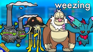 Weezing and Slaking are FINALLY TOGETHER  Pokémon VGC Regulation E Rental [upl. by Omlesna]