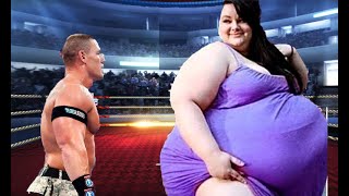 John Cena vs Sappa  WrestlerMania [upl. by Muiram564]