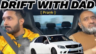 I Drift AMG with My Dad Prank 😂  Angry Reaction 🤬  Team Sinister [upl. by Cowden]