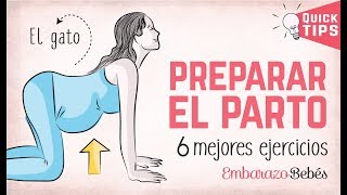 💥🧘🏻‍♀️ EJERCICIOS de PREPARACIÓN AL PARTO ¡Hazlos en casa [upl. by Novelc627]