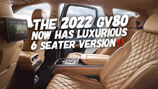 2022 Genesis GV80 Launches With NEW Luxurious 6 Seater Version [upl. by Macri404]